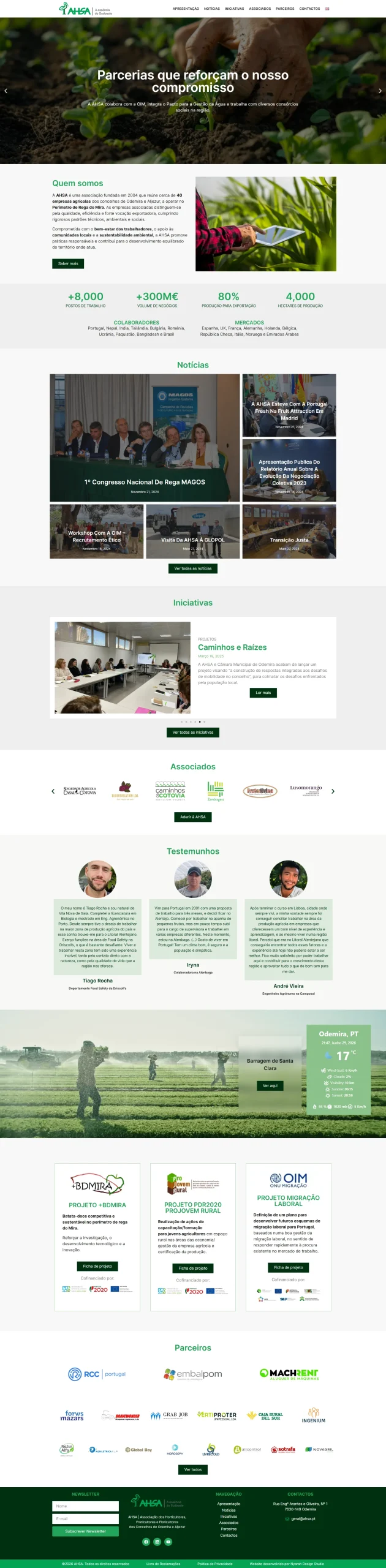 Website AHSA