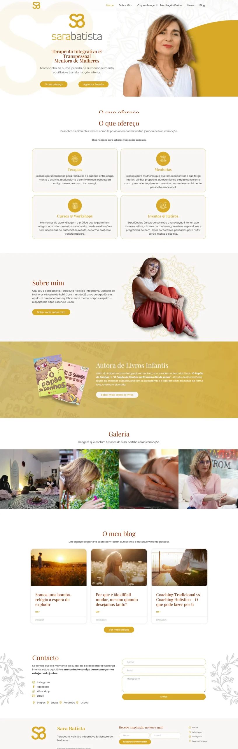Website Sara Batista